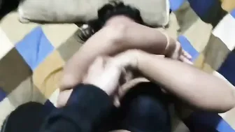 Chubby Desi Gf's Hairy Pussy Stretched Wide By Fat Desi Lund