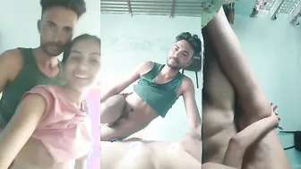 Gori Gf Ke Boobs Dabake Bina Condom Choda