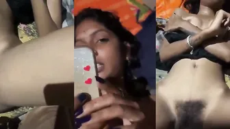 Boyfriend Breaks GF’s Hairy Pussy Seal In Midnight Heat