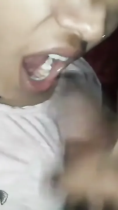 Husband Shoves Cock In Wife’s Mouth Then Fills Her With Cum