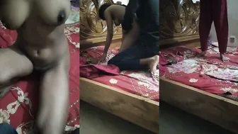 Ghar Ki Naukrani Ko Pura Nangi Karke Lund Chuswaya Aur Thok Diya
