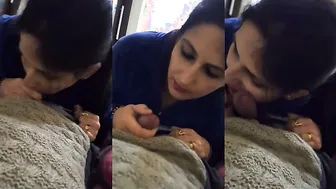 Shadi Ke Baad Bhabhi Ne Premi Ka Lund Chus Kar Maja Liya