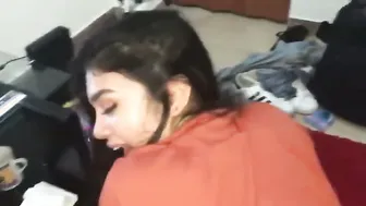 GF Loving Every Second Of Doggy-Style Cock Pounding Her Raw