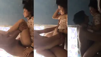 Sucking Tits While Pounding Tight Pussy Till She Shivers