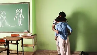 Tuition Teacher Bent Schoolgirl Over Desk And Fucked Her After Class