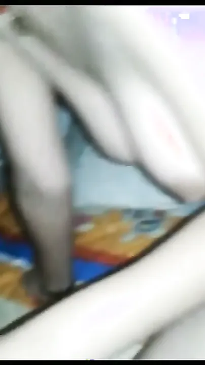 Fingering Gf’s Slick Slit While Watching Tv, Her Legs Spread Wide Open