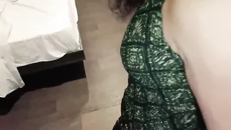 Oiled-Up Bhabhi Rides My Lap On Sofa, Grinding Her Juicy Cunt Hard