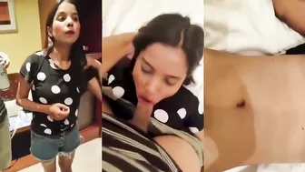 Bf Squeezing Gf’s Big Tits Hard While Slamming Her Tight Pussy