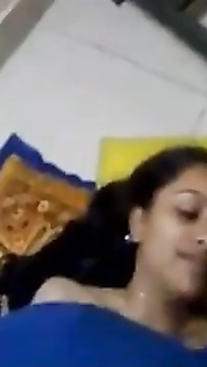 Indian aunty vehement home sex mms with juvenile college guy