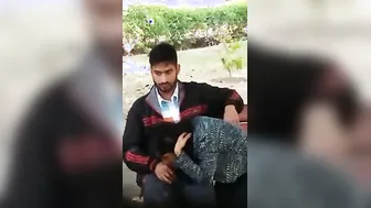 Outdoor hidden livecam desi mms sex scandal of Delhi beauty