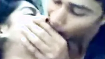 Non-professional desi Indian pair home made mms sex tape scandal