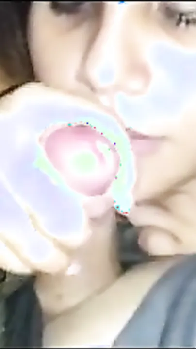 Hawt Indian college legal age teenager girlfriend from Surat blowjob porn clip