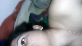 Sexy Indian cousin sister incest home sex scandal with stepbrother