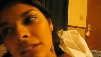 Oral-job porn video of sexy Indian office HR manager in hotel