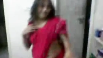 Large scones Indian bhabhi ardent sex tape oozed on internet