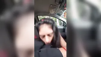 Cheating Indian wife gives outdoor oral-sex to husbands ally