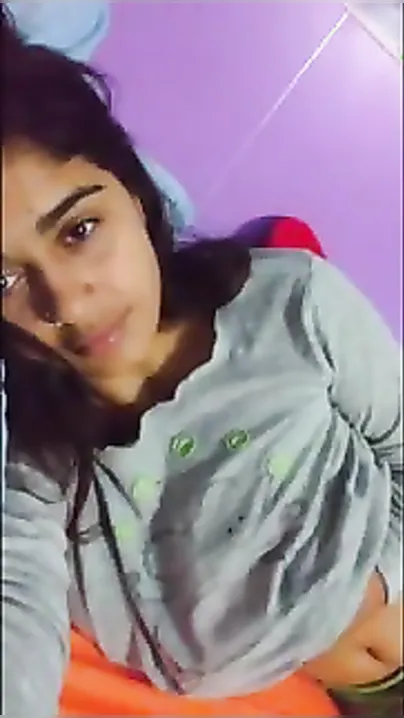 Excited large boobs desi teen gal will tease and seduce you!