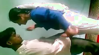 Desi Indian youthful bhabhi extramarital affair with neighbour