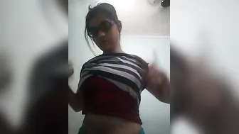 Large mangos desi legal age teenager college cutie undress teases and seduces bf