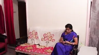 Aged bhabhi enjoying foreplay in Bollywood clip scene