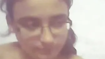 Desi Indian shy legal age teenager college beauty vehement home sex