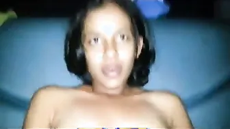 Pune large tits college girlfriend moans during sex