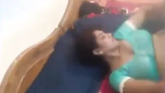 Aged Ahmadabad wife masturbates after striping saree