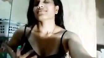 Desi Indian hot Ahmedabad bhabhi erotic fingering to orgasm