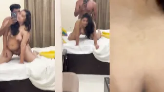 GF Rides Like Mare Getting Doggystyle Fucked Raw In Bedroom Corner