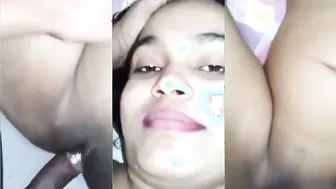 Badi Chuchiyan Dabake Ladki Ki Chut Mein Lund Daal Diya Balcony Par