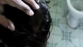 Bathroom Blowjob Mein Chehre Pe Maal Girake Maza Diya Wetly