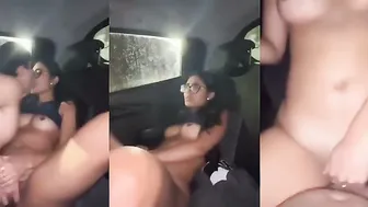 Car Sex Got Wild As He Rammed His Hard Cock Deep In Her Soaked Cunt