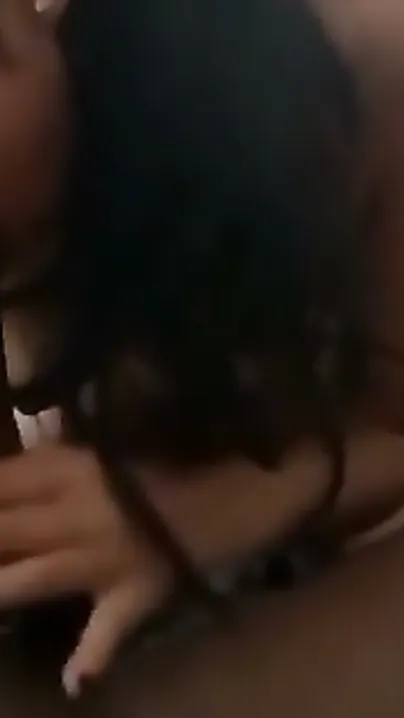 Gf Gobbles Bf's Extra Long Cock Till Balls Slap Her Chin Raw