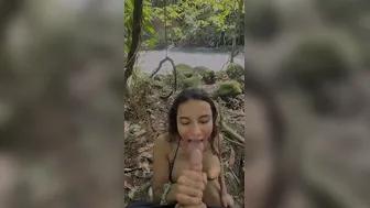 Busty Desi Babe Gagged On My Thick Cock Deep In The Mango Orchard