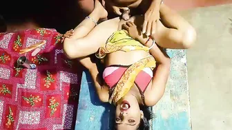 Saree Yanked Up, Friend’s Wife Bent Over And Fucked Without Mercy