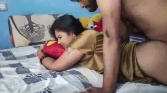 Tattooed Bhabhi Bent Over, Taking It Deep From Behind In Her Tight Chut