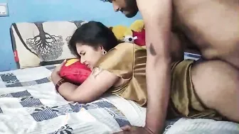 Tattooed Bhabhi Bent Over, Taking It Deep From Behind In Her Tight Chut