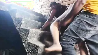 Mounted Padosi Bhabhi Sideways And Pounded Her Dripping Pussy Deep