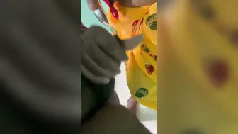 Lifted Aunty’s Saree And Slid My Condom-Covered Dick Into Her Wet Pussy