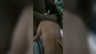 Indian Bhabhi Gets Double-Teamed By Two Guys Pounding Her Tight Chut Raw