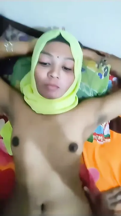 Her Soft Muslim Boobs Squeezed Hard Before Riding His Cock Slow