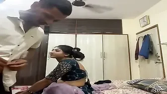 Crept Into His Bhabhi’s Room And Fucked Her Quietly From Behind
