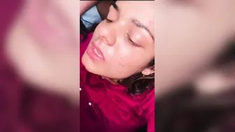 Delhi GF Gagged On Cock Before Getting Soaked Inside