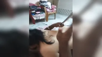 Desi Aunty Ko Uncle Ne Sofa Par Baithe Maze Se Choda Slow Motion