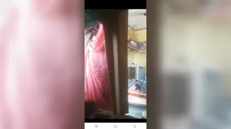 Rajasthani Bhabhi Lifted Dress And Fucked Standing By Her Devar