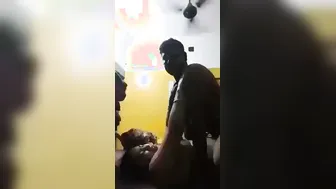 Bengali Bhabhi Pinned Down And Fucked With Legs Pulled Up Roughly