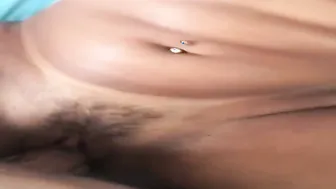 Bhavi’s Legs Spread Wide As Her Tight Cunt Gets Drilled Deep And Rough