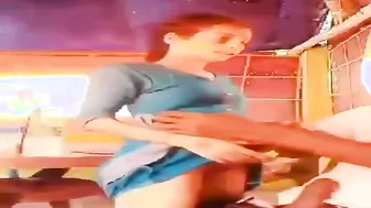 Village Slut Mounted Customer’s Dick And Got Fucked Senseless