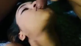GF’s Lips Wrapped Around My Cock Before I Stuffed It Deep Down Her Throat