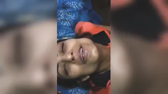 Shot Thick Load Down GF’s Throat After She Gagged On My Cock